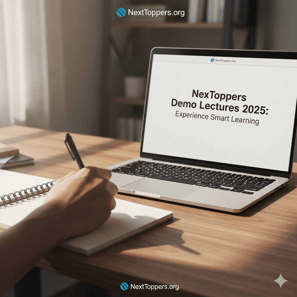 NextToppers Demo Lectures 2025: Experience Smart Learning