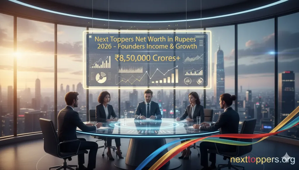Next Toppers Net Worth in Rupees