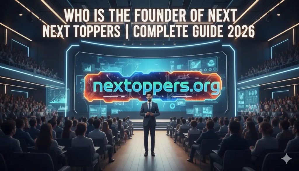 Who Is the Founder of Next Toppers