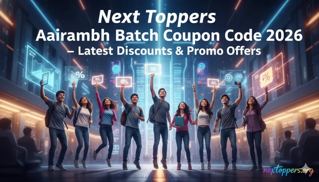 Next Toppers Aarambh Batch Coupon Code