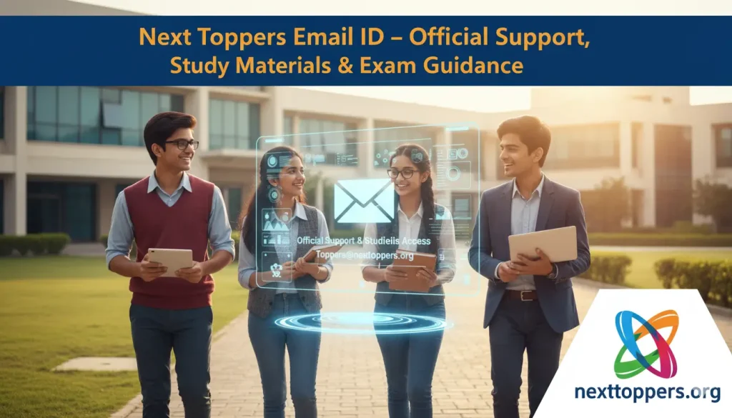 Next Toppers Email ID