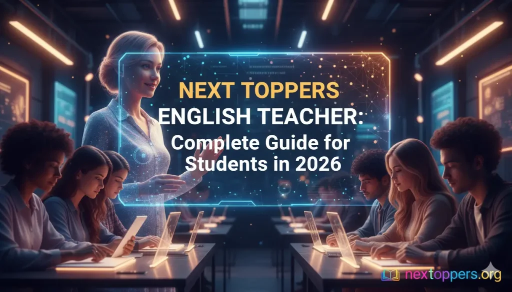 Next Toppers English Teacher