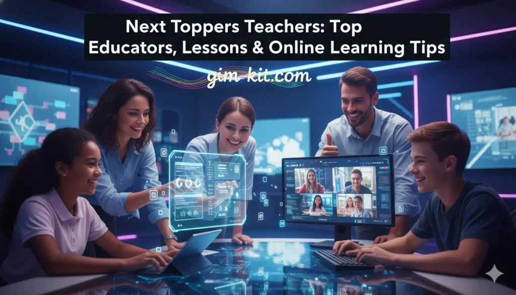 Next Toppers Teachers
