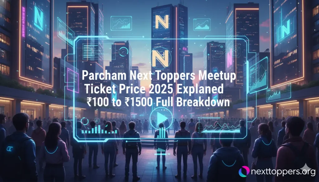 Parcham Next Toppers Meetup Ticket Price 2025