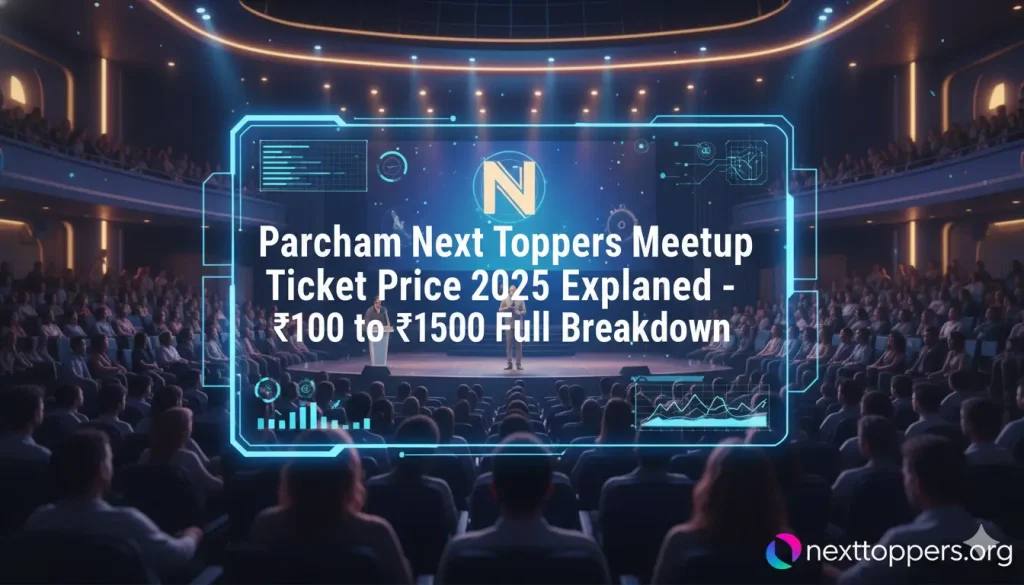 Parcham Next Toppers Meetup Ticket Price 2025