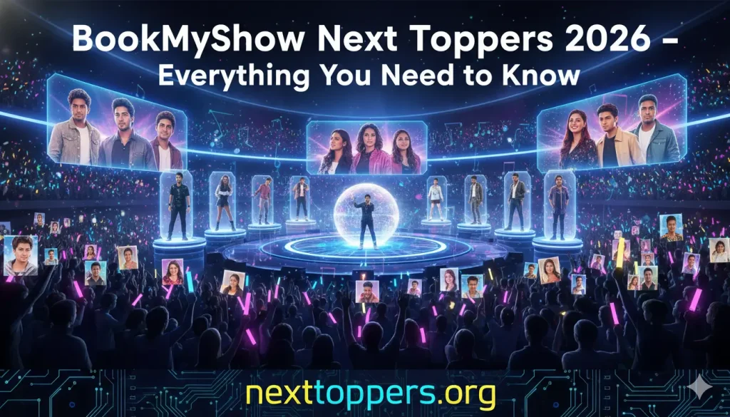 BookMyShow Next Toppers