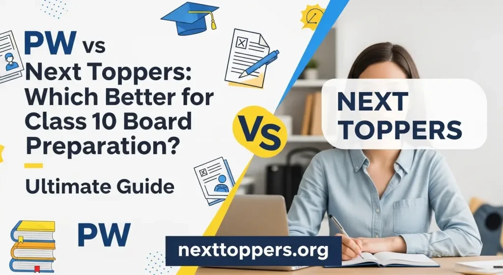 PW vs Next Toppers, which is better for Class 10