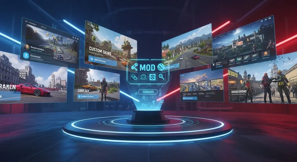 Popular Games Featured in Modding Content