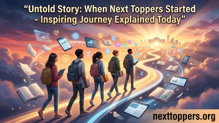When Next Toppers Started