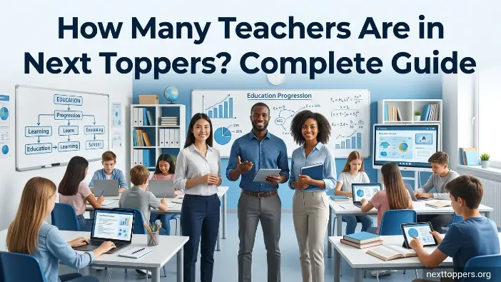 How Many Teachers Are in Next Toppers
