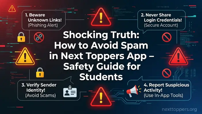 How to Avoid Spam in Next Toppers App