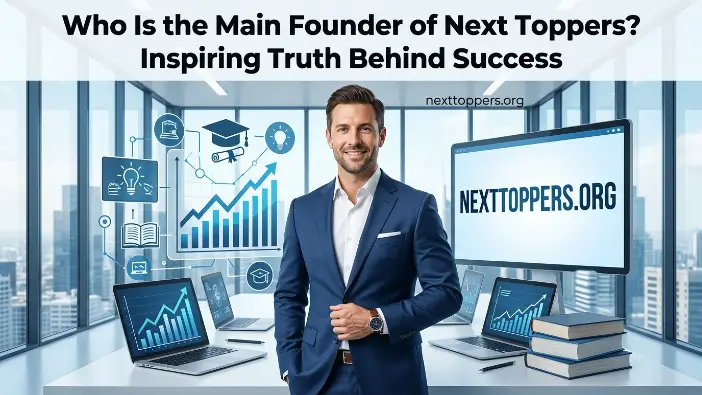 Who Is the Main Founder of Next Toppers