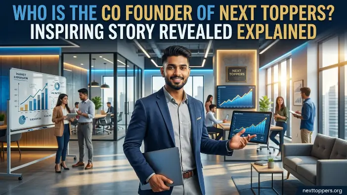 Who is the Co-Founder of Next Toppers