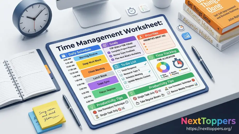 time management worksheet